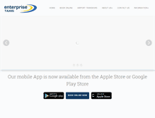 Tablet Screenshot of enterpriseprivatehire.com